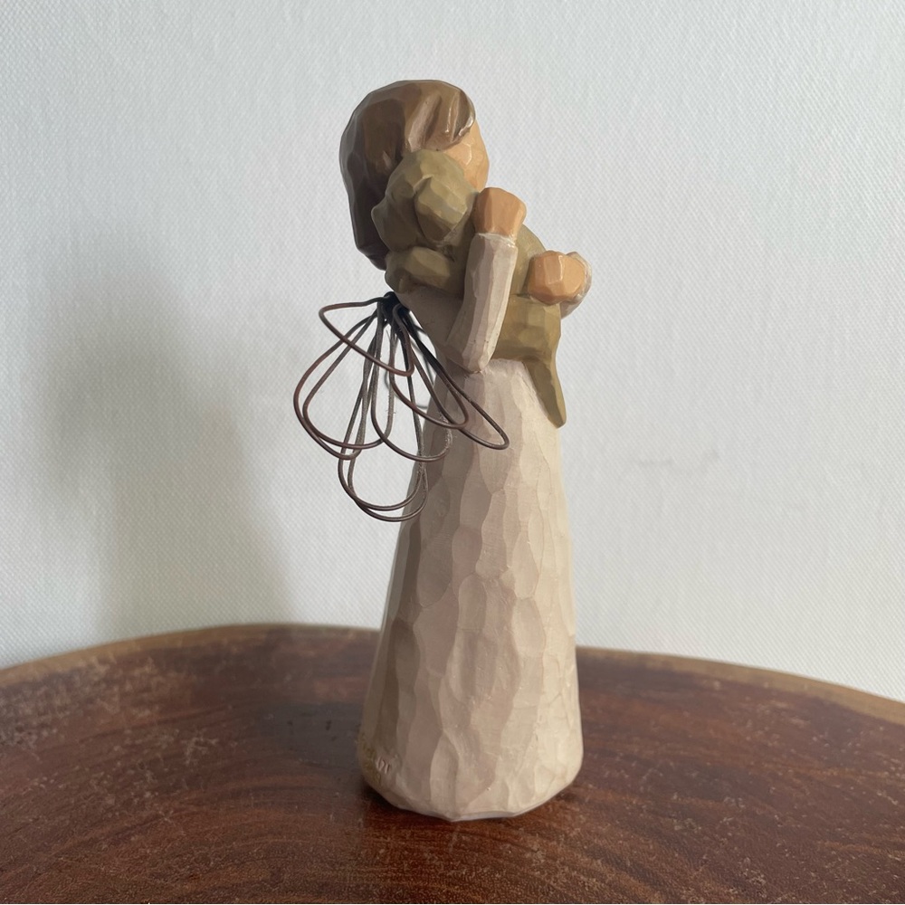 Willow Tree figurine Angel Friendship Lordi Demdaco puppy yellow lab - Picture 6 of 10
